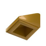CONNEX Tile · 1x1 Slope · Pearl Gold - back