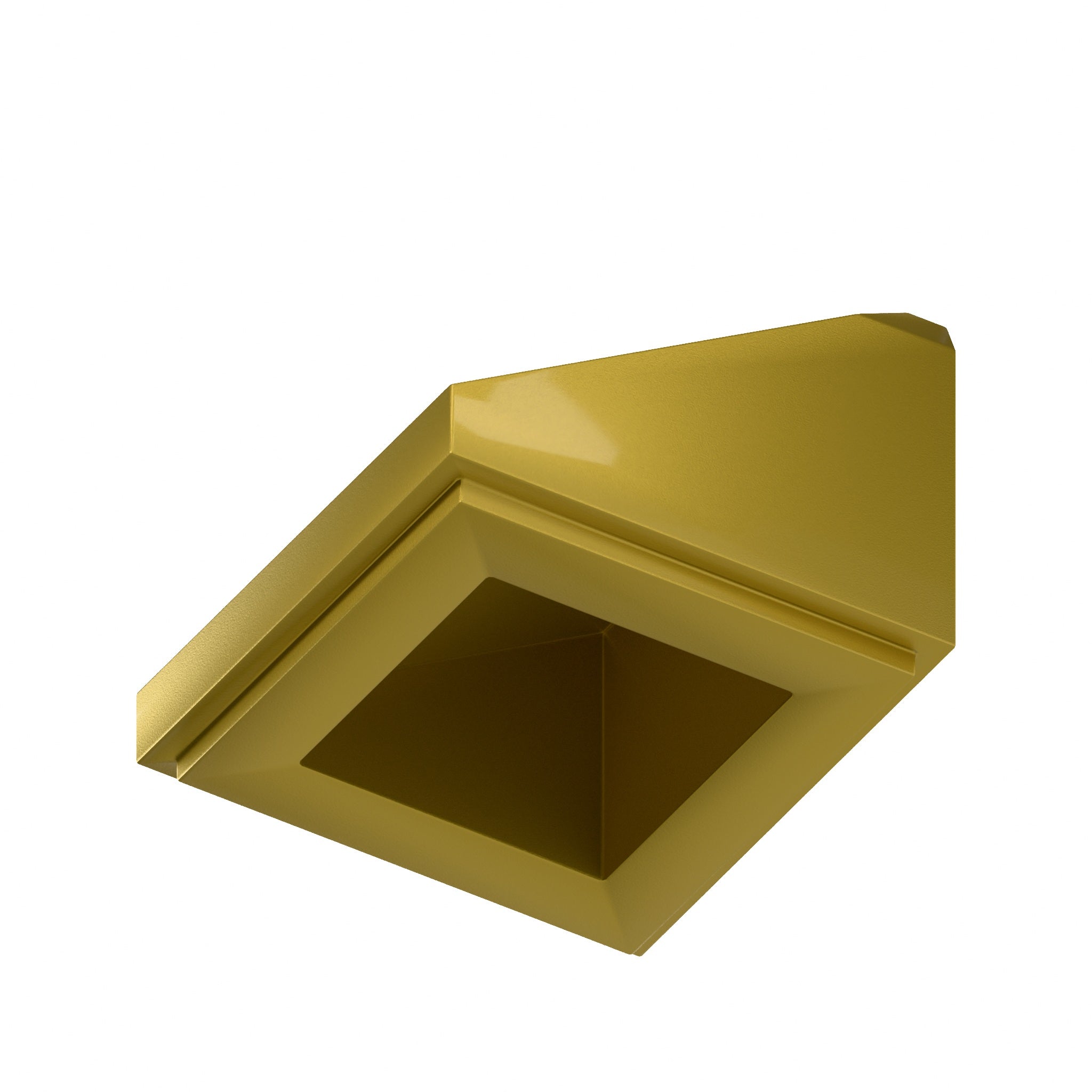 CONNEX Tile · 1x1 Slope · Metallic Gold - back