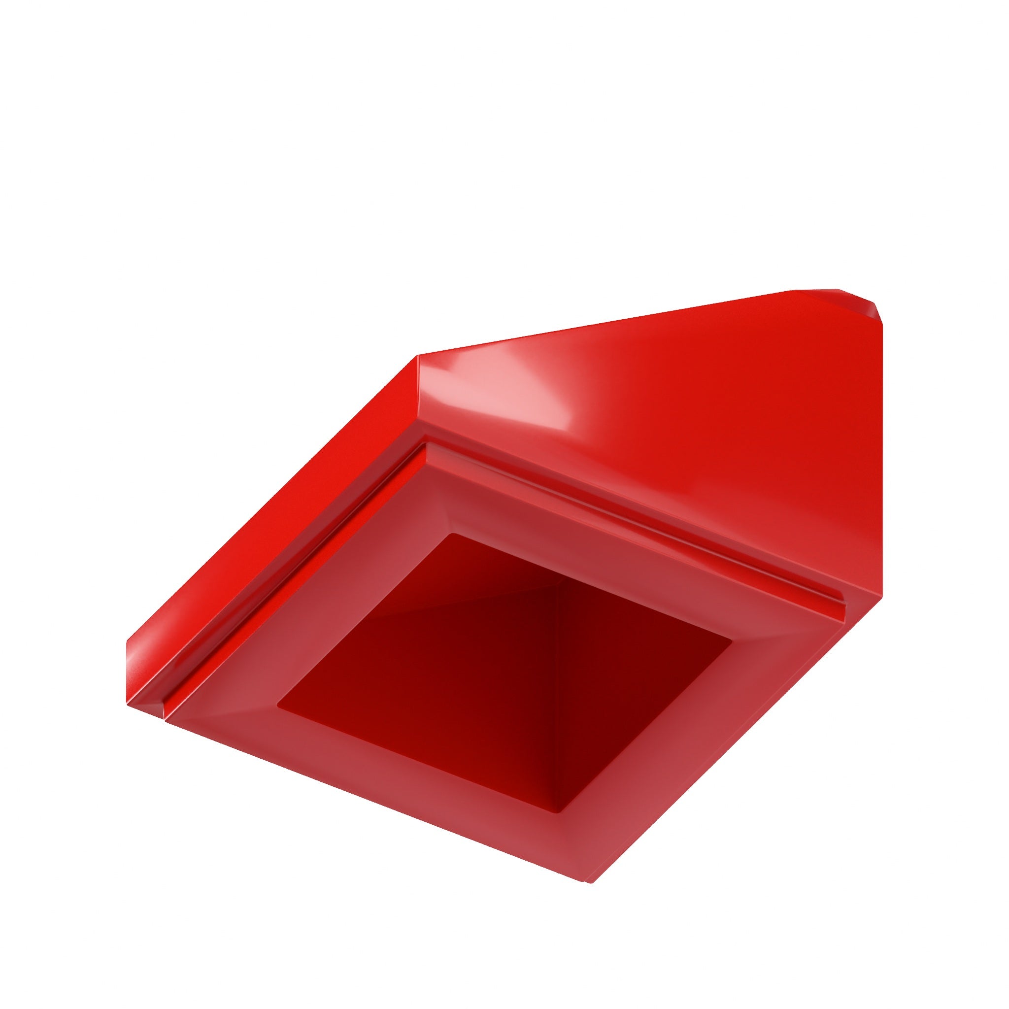 CONNEX Tile · 1x1 Slope · Red - back