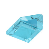CONNEX Tile · 1x1 Slope · Trans Light Blue - back