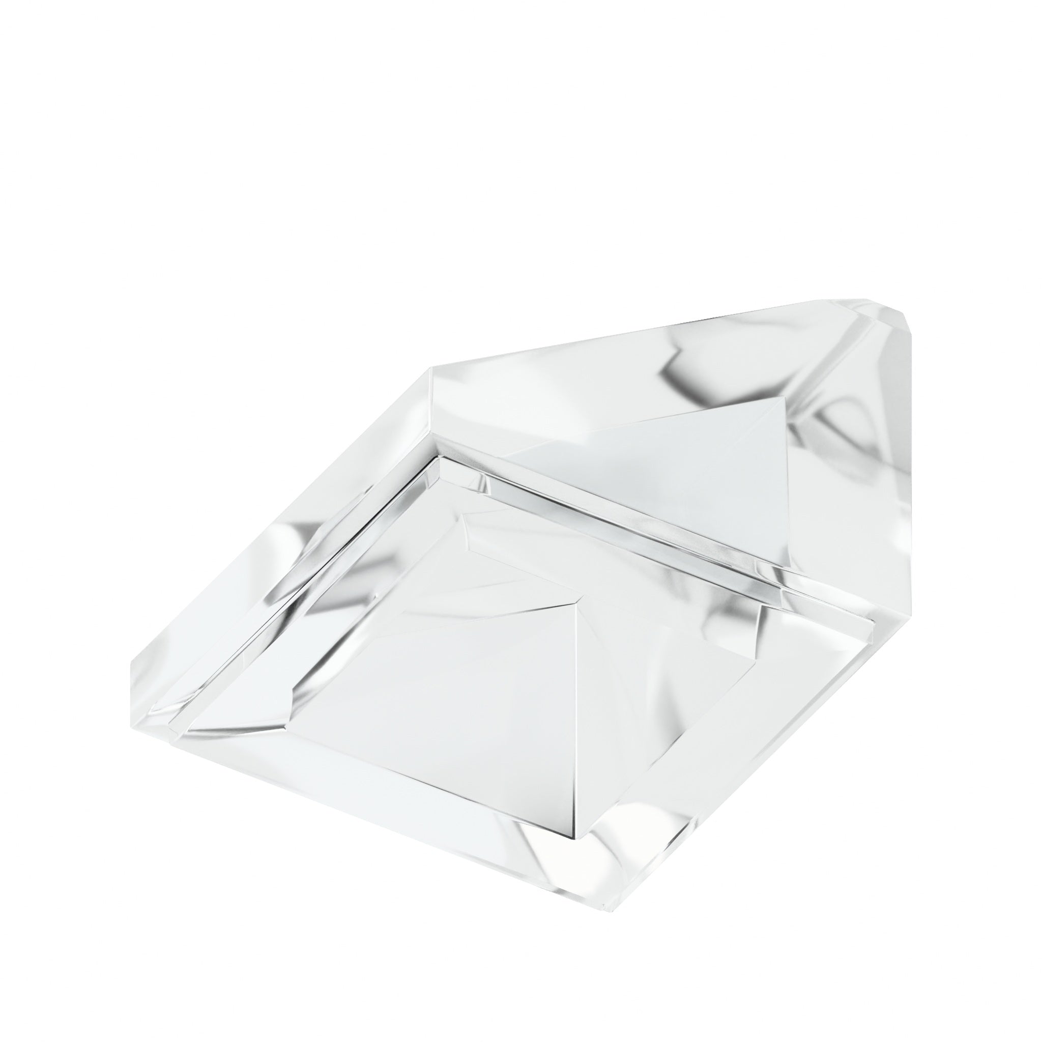 CONNEX Tile · 1x1 Slope · Clear - back