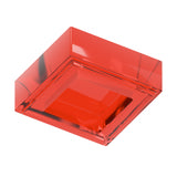 CONNEX Tile · 1x1 Square · Trans Red - back