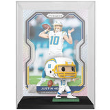 NFL™ Los Angeles Chargers Justin Herbert Trading Card Figure with Case Pop!