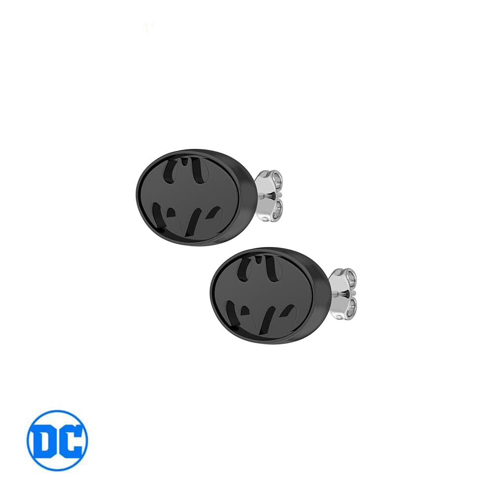DC Comics™ Batman Oval Stud Earrings Mister SFC