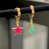 Hunter X Hunter™ Hisoka Star & Tear Earrings