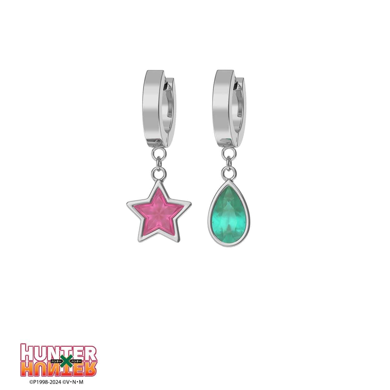 Hunter X Hunter™ Hisoka Gem Star & Tear Earrings