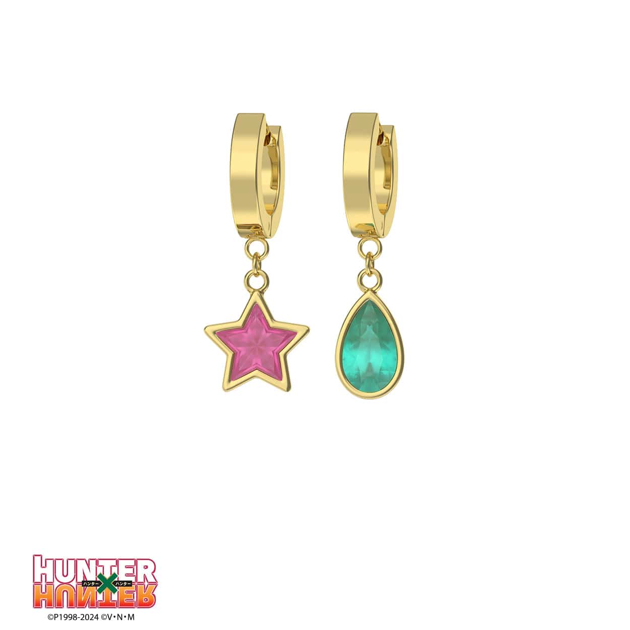 Hunter X Hunter™ Hisoka Gem Star & Tear Earrings