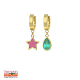 Hunter X Hunter™ Hisoka Gem Star & Tear Earrings