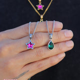Hunter X Hunter™ Hisoka Gem Star & Tear Necklace