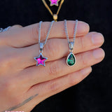Hunter X Hunter™ Hisoka Gem Star & Tear Necklace