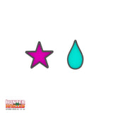 Hunter X Hunter™ Hisoka Star & Tear Stud Earrings
