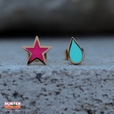 Hunter X Hunter™ Hisoka Star & Tear Stud Earrings