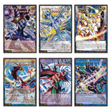Magnificent Monsters Grand Master Rare cards, serial numbered 001 to 100, hieroglyphic borders