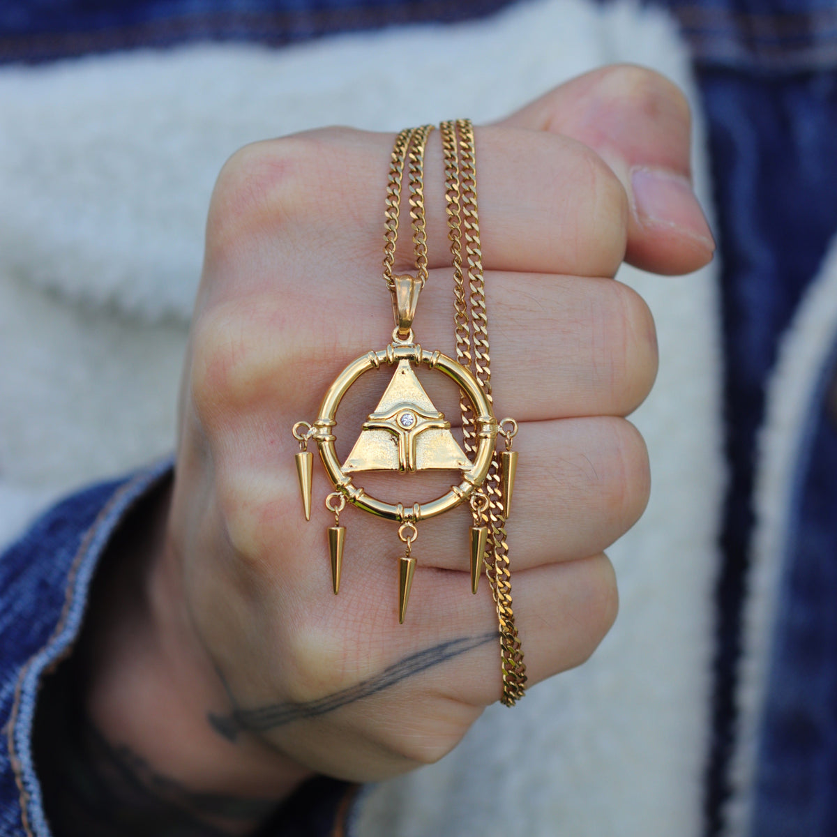 yugioh card pendant I made a stainless steel blue eyes Crafted for you in America From the first design to the final polish Yu-Gi-Oh! Millennium Ring Pendant Gold