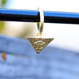 Yu-Gi-Oh!™ Micro Millennium Puzzle Earring - 14KT