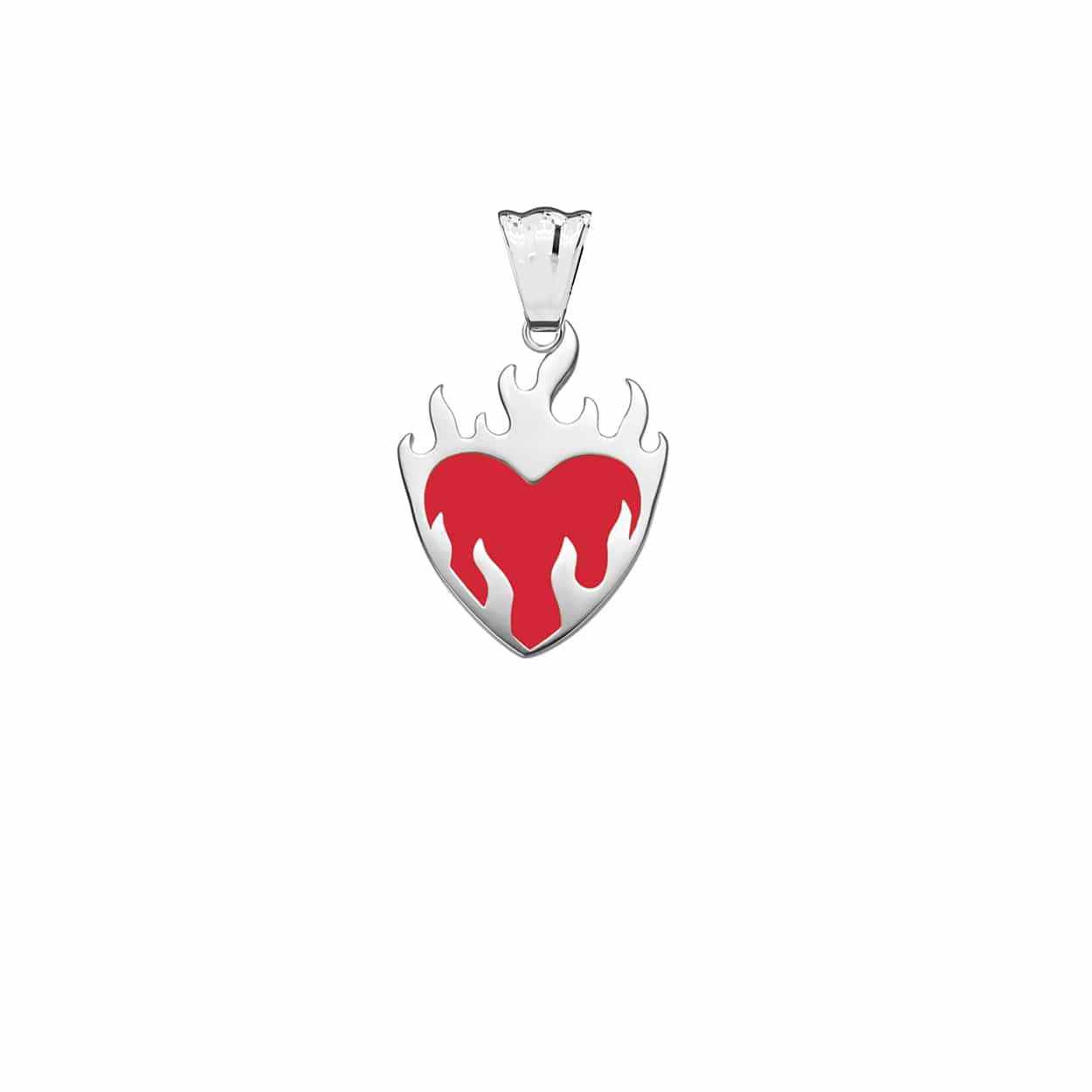 The Flaming Heart Pendant