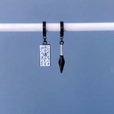 Naruto™ Paper Bomb Kunai Earrings