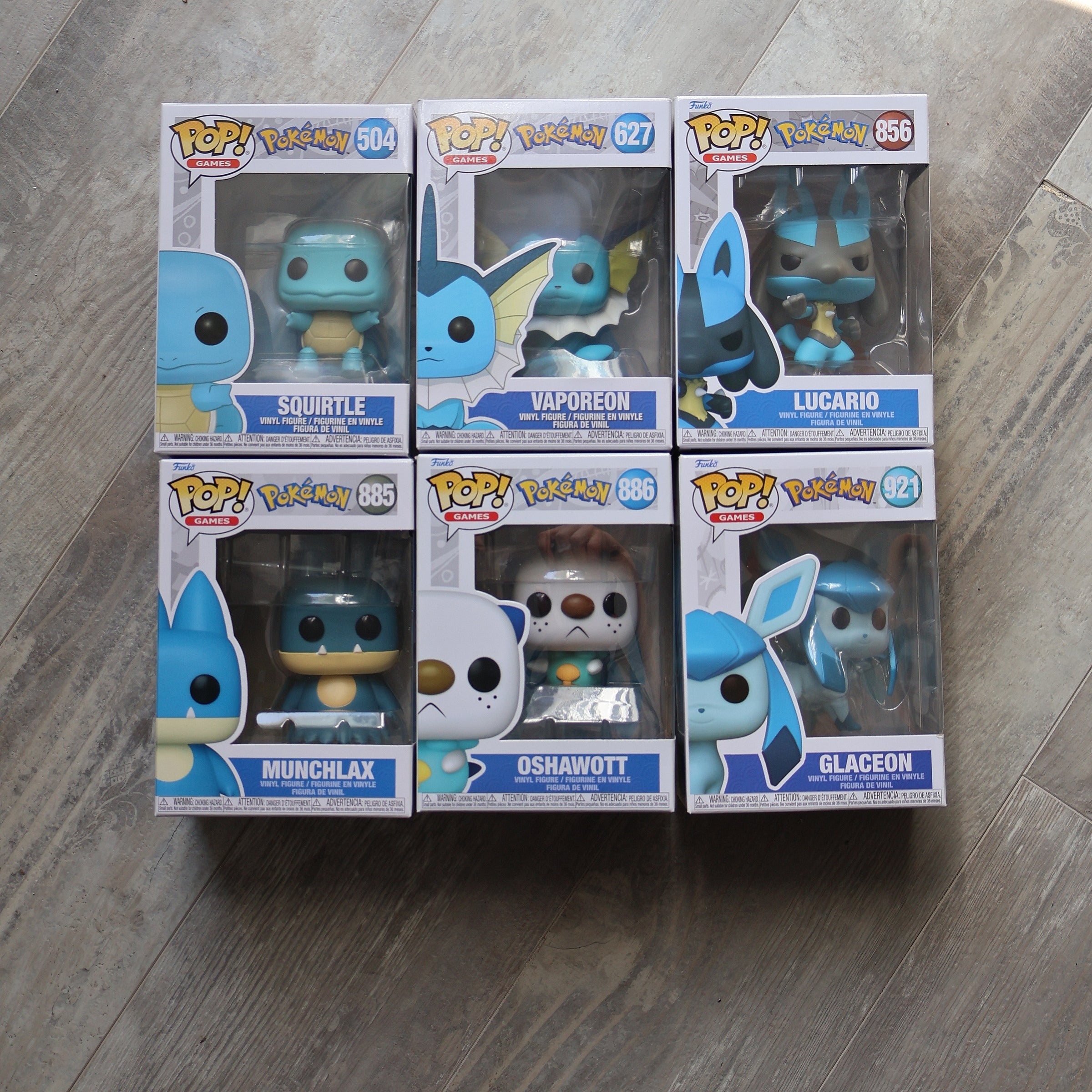 Pokémon Blue Pop! Set - 6 Pack - photo 1