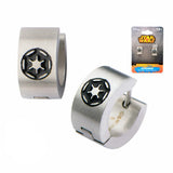 Star Wars™  Imperial Cog Logo Huggie Earrings