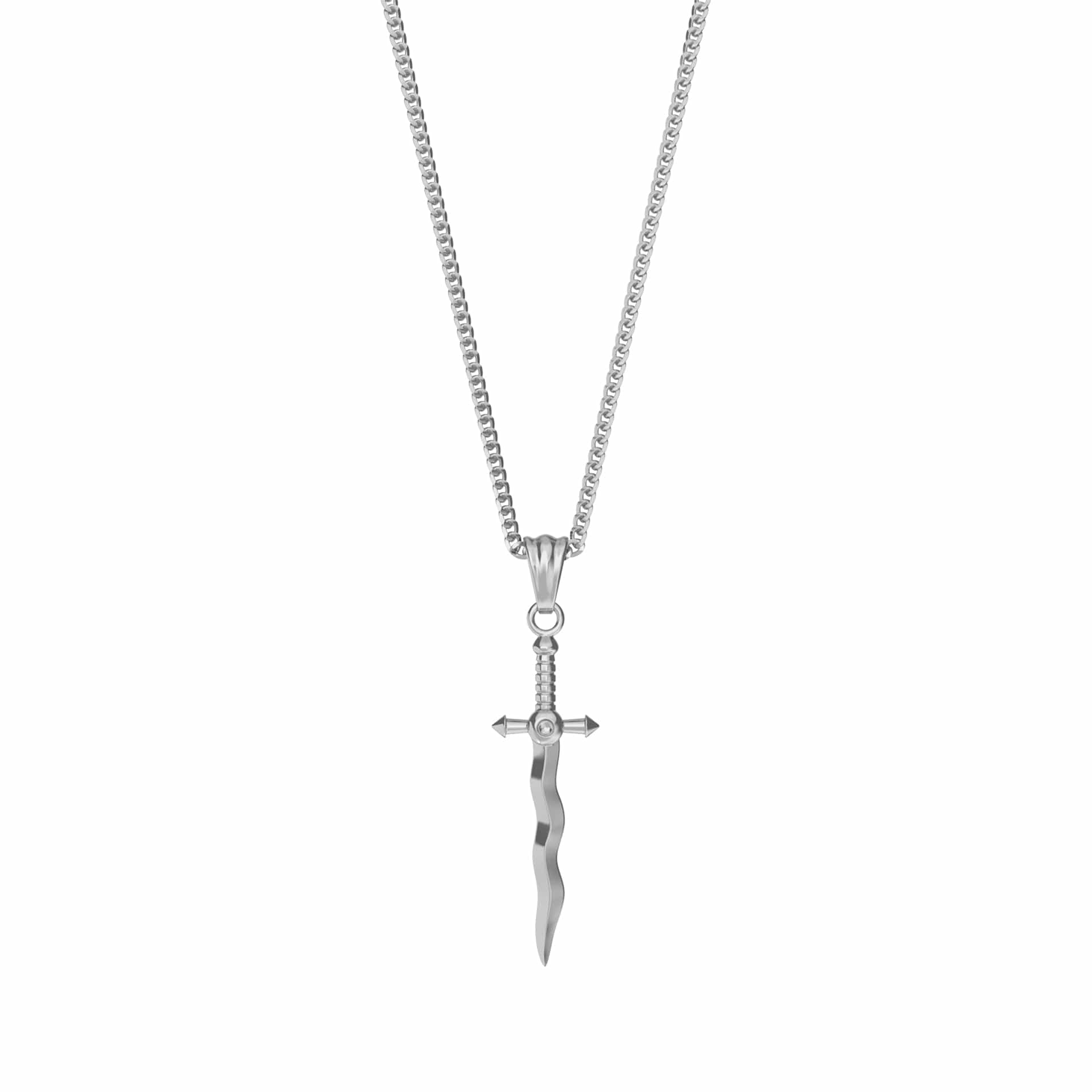 Mister Inferno Blade Necklace