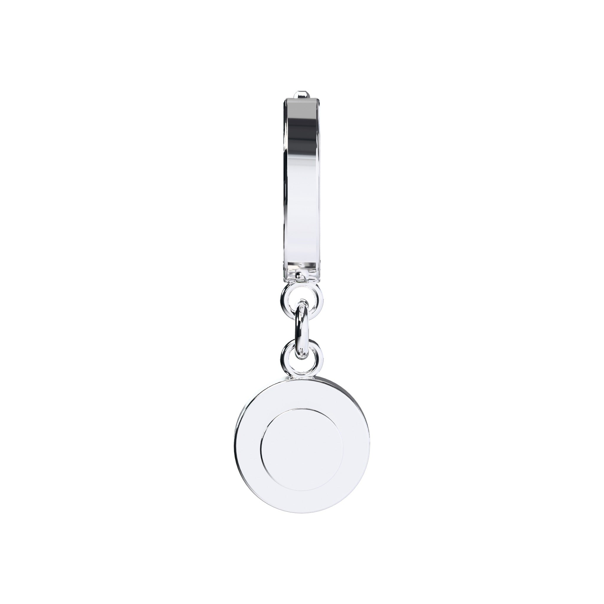 CONNEX Huggie Earring · 1x1 Round · Chrome - photo 2