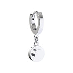 CONNEX Huggie Earring · 1x1 Round · Chrome - photo 4