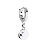 CONNEX Huggie Earring · 1x1 Round · Chrome - photo 4