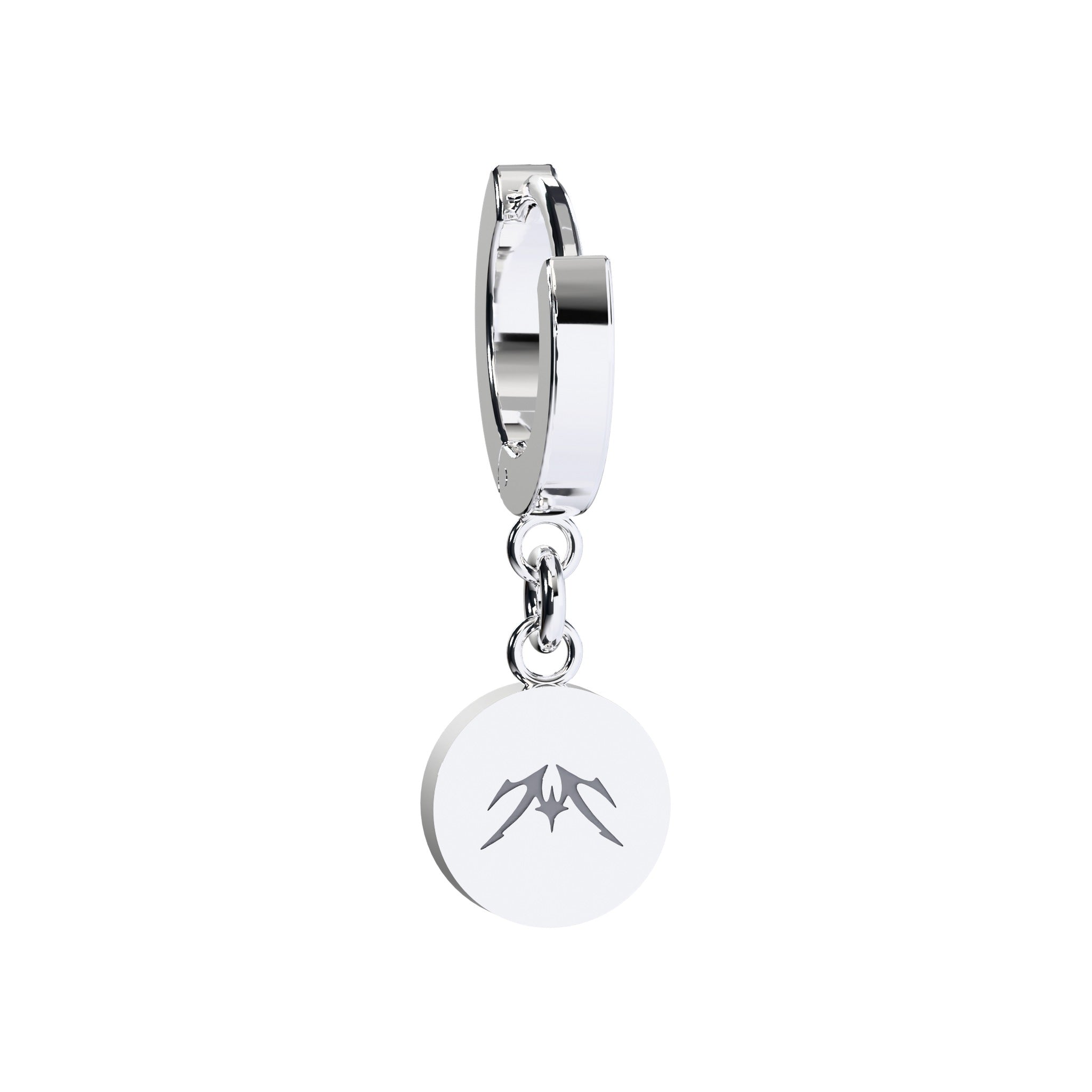 CONNEX Huggie Earring · 1x1 Round · Chrome - photo 6