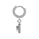 CONNEX Huggie Earring · 1x1 Square · Chrome - photo 5