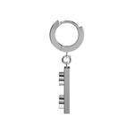 CONNEX Huggie Earring · 1x2 · Chrome - photo 5