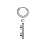 CONNEX Huggie Earring · 1x2 · Chrome - photo 5
