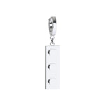 CONNEX Huggie Earring · 1x3 · Chrome - photo 1