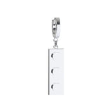 CONNEX Huggie Earring · 1x3 · Chrome - photo 1