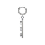 CONNEX Huggie Earring · 1x3 · Chrome - photo 5