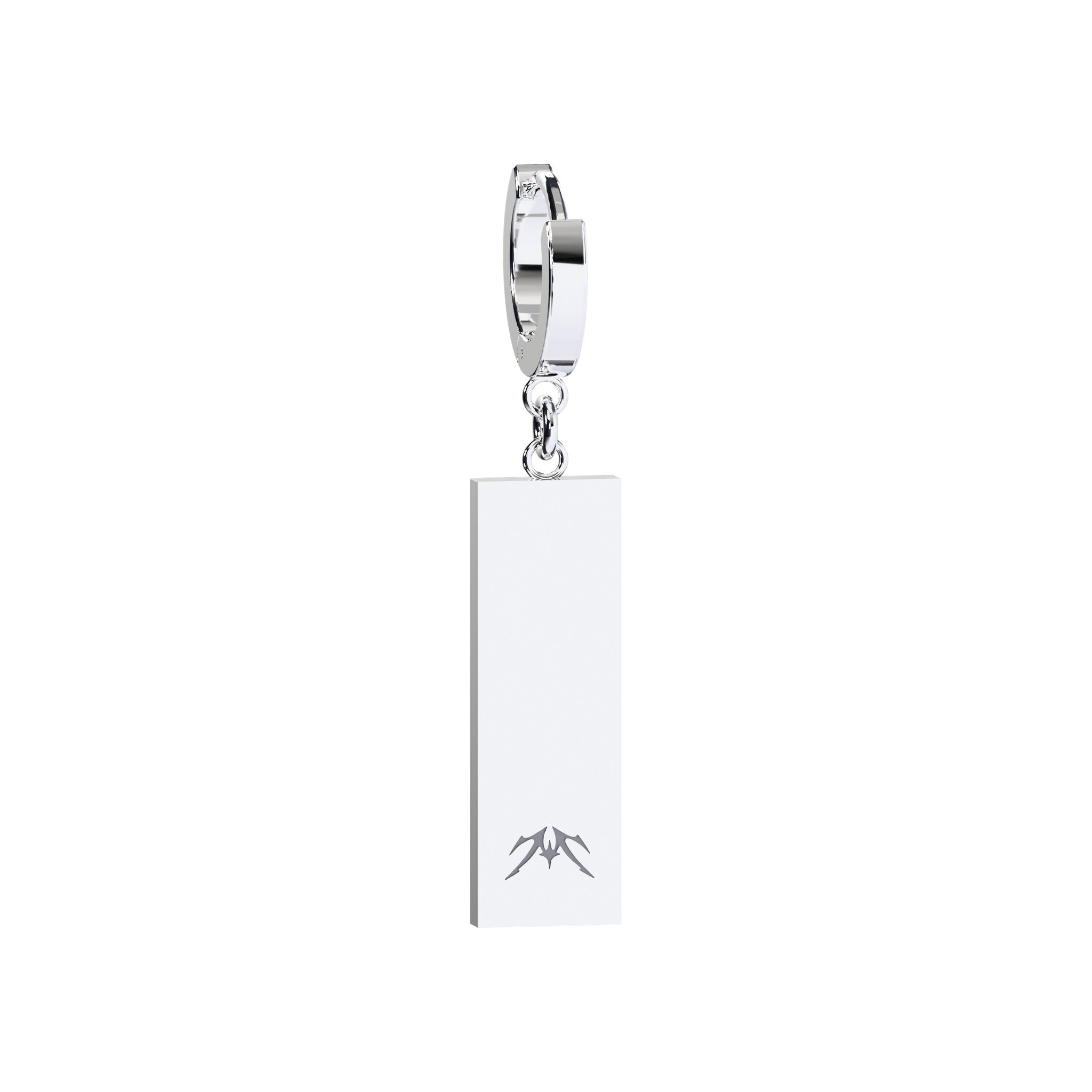 CONNEX Huggie Earring · 1x3 · Chrome - photo 6