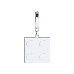 CONNEX Huggie Earring · 2x2 · Chrome - photo 2
