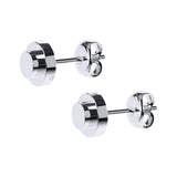 CONNEX Stud Earring · 1x1 Round · Chrome - photo 5