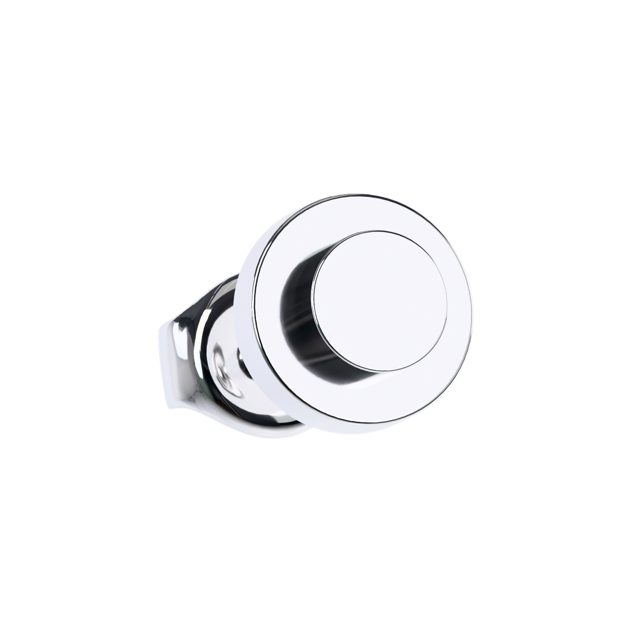 CONNEX Stud Earring · 1x1 Round · Chrome - photo 6