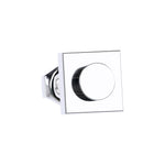 CONNEX Stud Earring · 1x1 Square · Chrome - photo 1