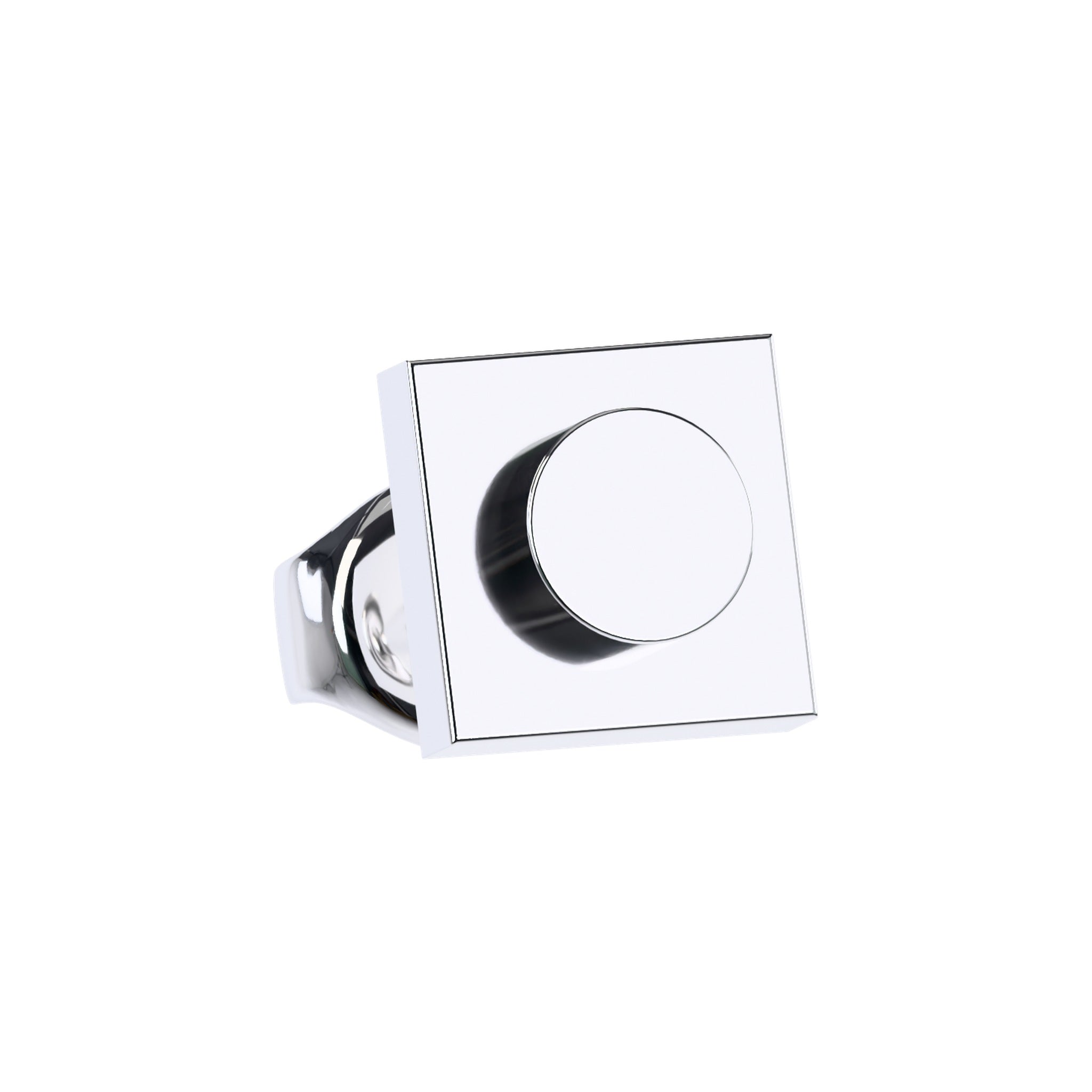 CONNEX Stud Earring · 1x1 Square · Chrome - photo 6