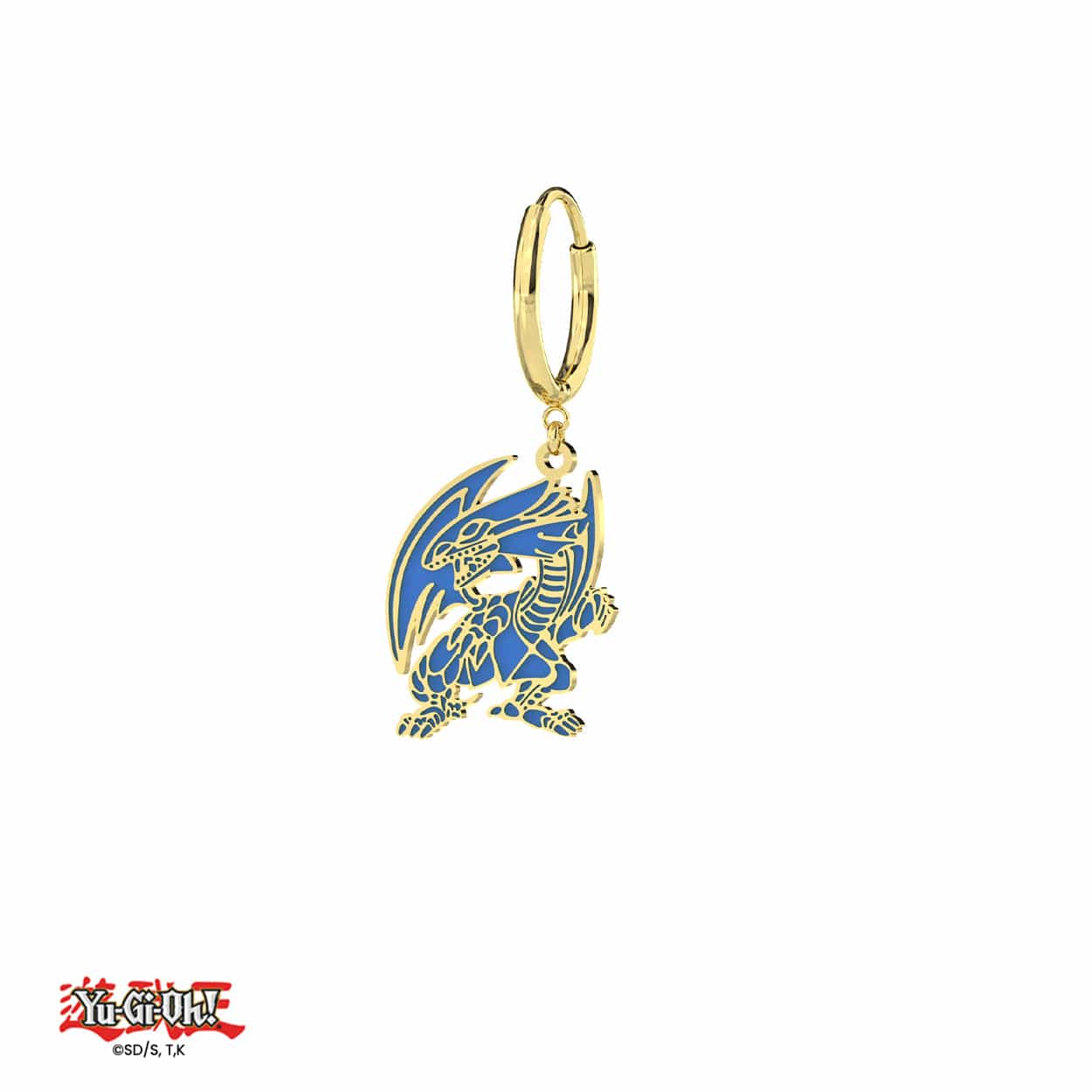 Yu-Gi-Oh!™ Blue Eyes White Dragon 2nd Edition Earring