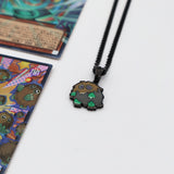 Yu-Gi-Oh!™ Kuriboh Set - Black Necklace & 2 Japanese Over Frame Cards - photo 3