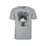My Hero Academia Deku Adult Boxed Gray Pop! T-Shirt Mister SFC