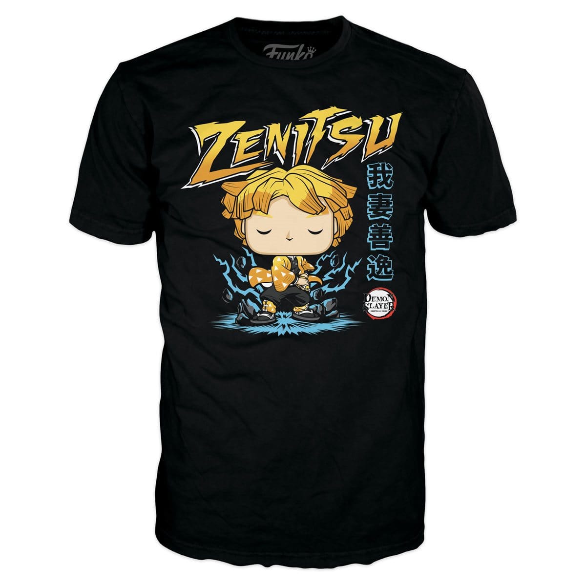 Demon Slayer Zenitsu Adult Boxed Pop! T-Shirt Mister SFC