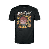 Naruto™ Might Guy (Eight Inner Gates) Adult Boxed Pop! T-Shirt Mister SFC