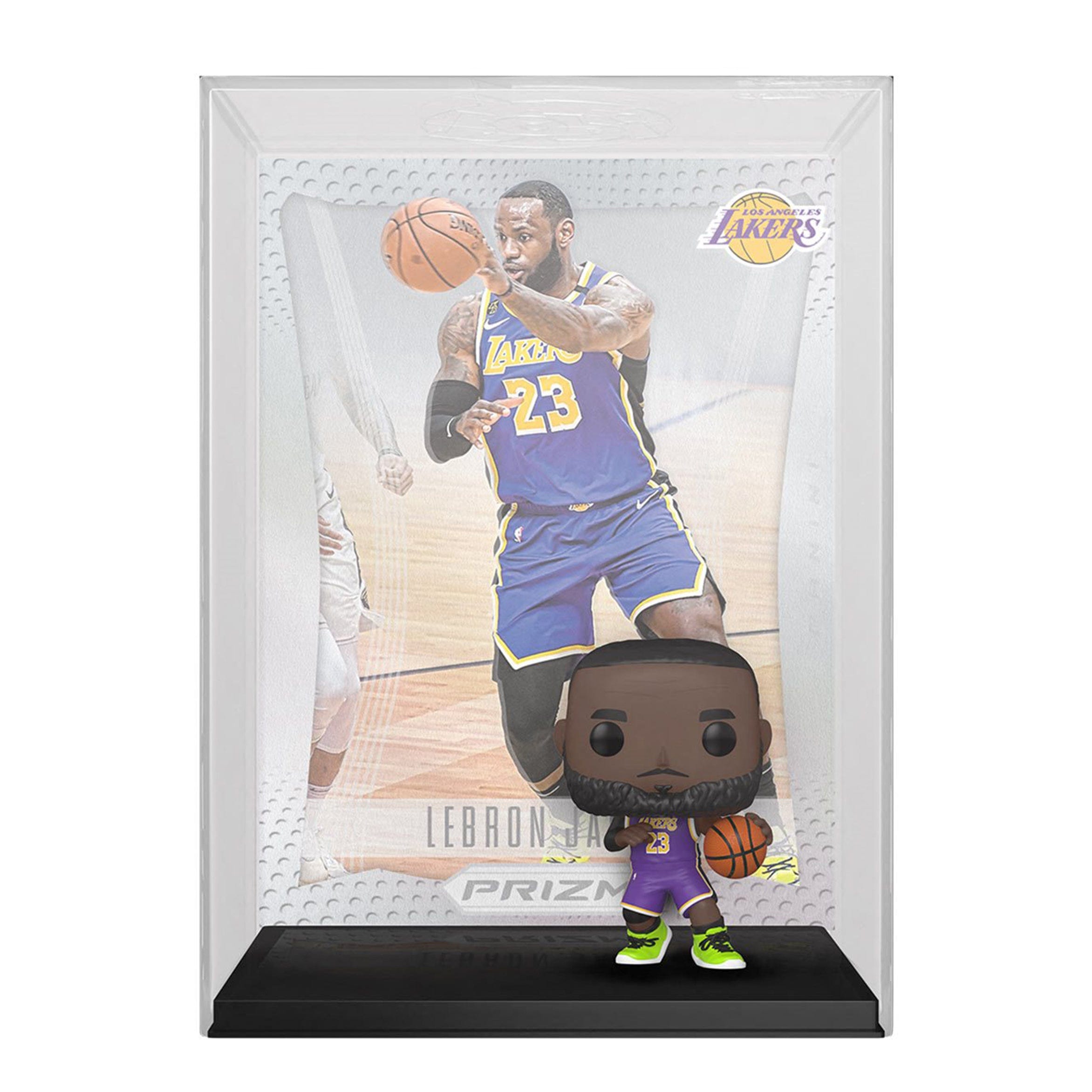 NBA™ LeBron James Trading Card Figure with Case Pop! - 3¾" Mister SFC