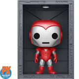 Marvel™ Iron Man Hall of Armor Iron Man Model 8 Silver Centurion Iron Man Deluxe Pop! - 4"