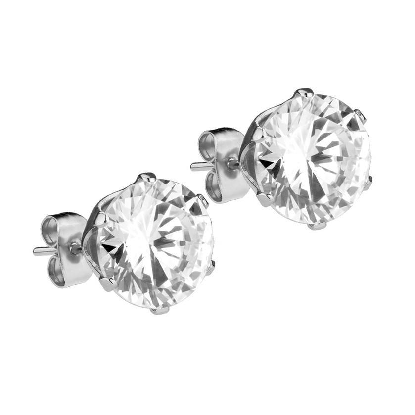 Mister Circle Stud Earrings - Chrome - Mister SFC - Fashion Jewelry - Fashion Accessories