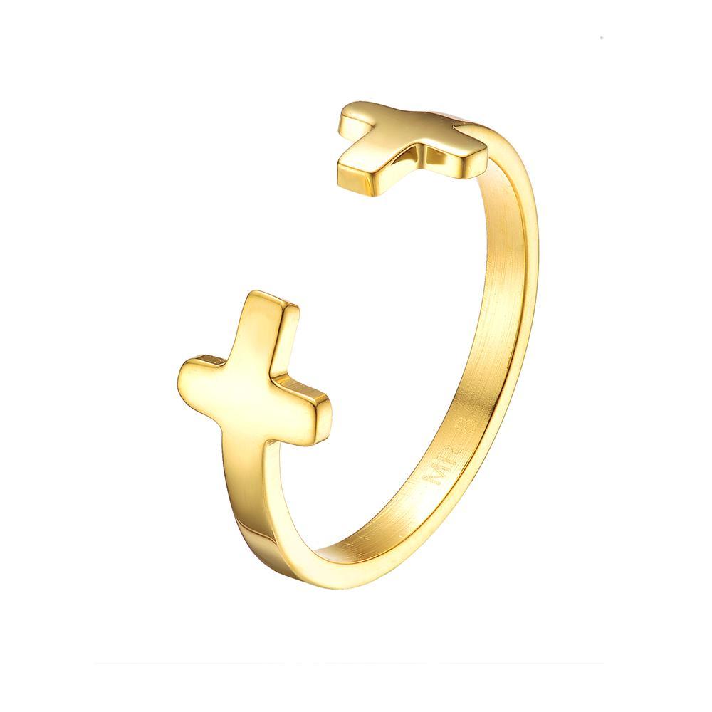 Mister Double Cross Ring - Mister SFC - Fashion Jewelry - Fashion Accessories