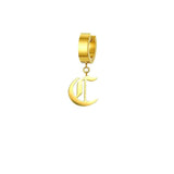 The Old English Initial Earring